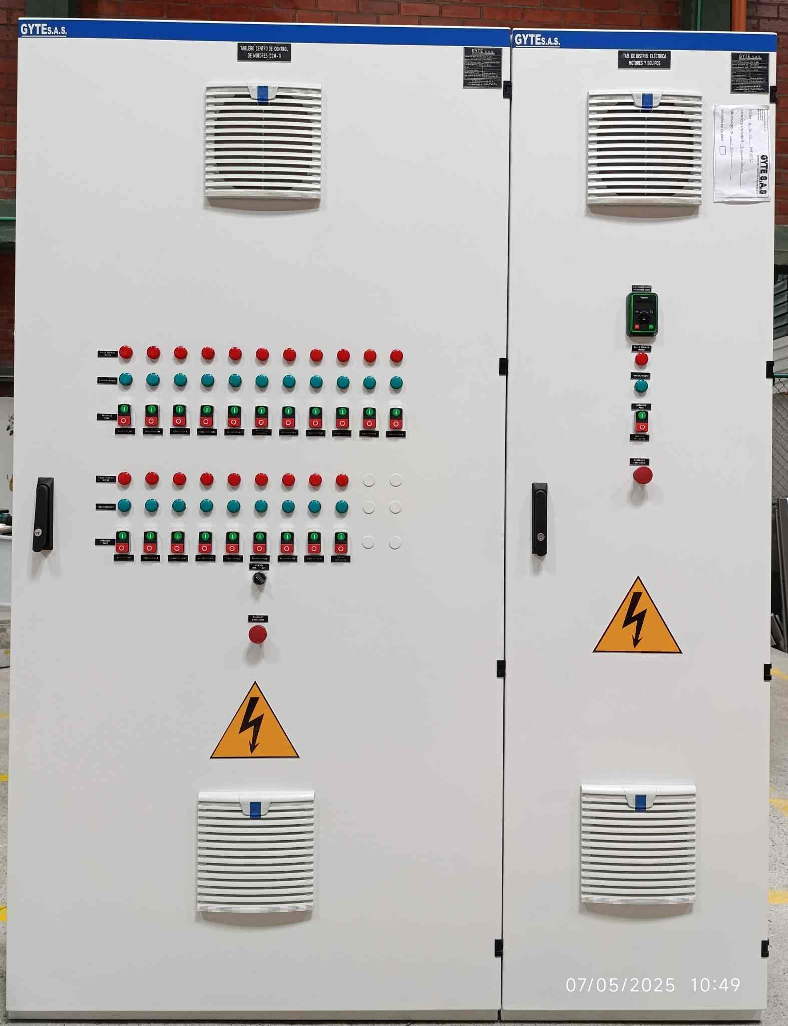 Tablero de transferencia automática — GYTE